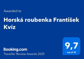 Horská roubenka František Kvíz Dolni Dvur